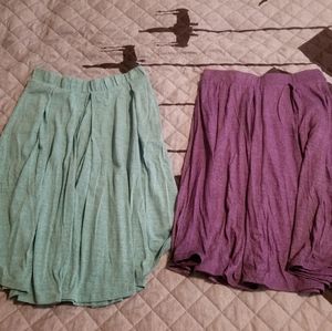 Womens Size Medium Knee Length Skirts Lularoe